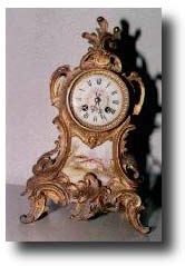 Bronzed French with porcelain Insert and Dial, circa 1885 — Antique Clocks Price Guide