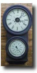 Welch, Spring and Co. with B.B Lewis Calendar clock, circa 1880's — Antique Clocks Price Guide
