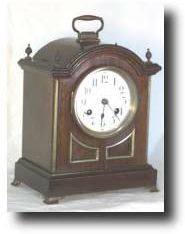 German Mahogany Bracket clock, circa 1900 — Antique Clocks Price Guide