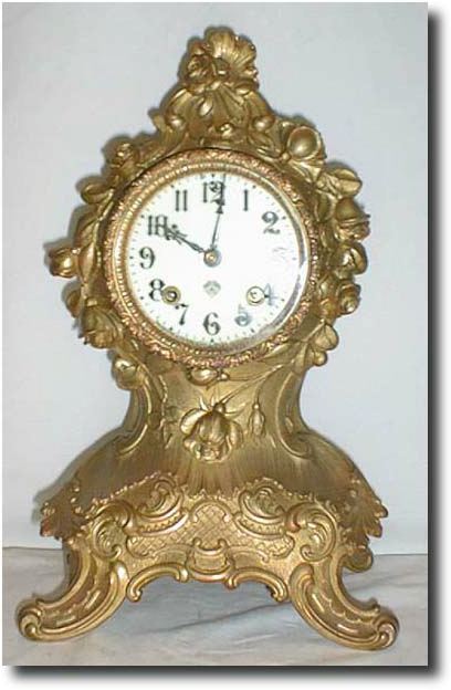 Ansonia with Porcelain Dial, circa 1910 — Antique Clocks Price Guide