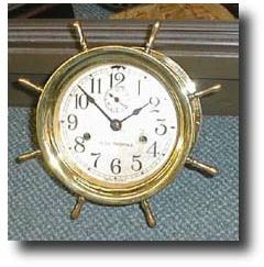 Seth Thomas Ship's Bell Strike, circa 1910's — Antique Clocks Price Guide