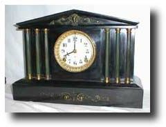 Ansonia Enameled Iron "MADELEINE", circa 1900's — Antique Clocks Price Guide