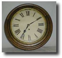 Waterbury " ALPHA" Gallery Clock, circa 1912 — Antique Clocks Price Guide