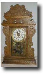 E.N. Welch gingerbread reproduction, circa mid 20th century — Antique Clocks Price Guide