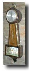 Gilbert Striking banjo clock, circa 1910 — Antique Clocks Price Guide