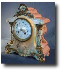 French China Clock , circa 1890 — Antique Clocks Price Guide