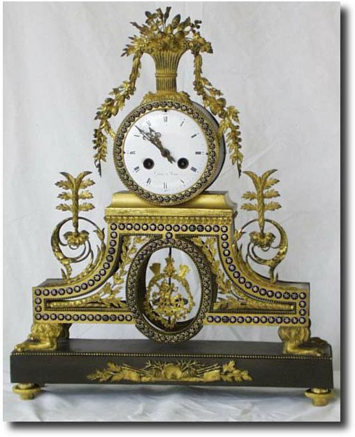 Highly decorative French Bronze. , circa 1860's — Antique Clocks Price Guide