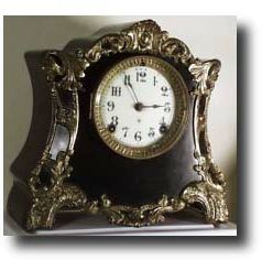 Ansonia " HAGUE" with Porcelain Dial., circa 1900 — Antique Clocks Price Guide