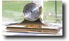 Chelsea Bronze Tambour Style Striking Clock., circa 1920 — Antique Clocks Price Guide
