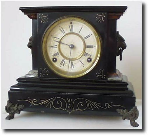 Ansonia "LA DUCHESSE" Enameled Iron., circa 1883 — Antique Clocks Price Guide