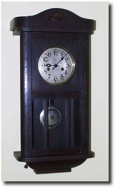 Gustav Becker Wall Clock, 1920's — Antique Clocks Price Guide