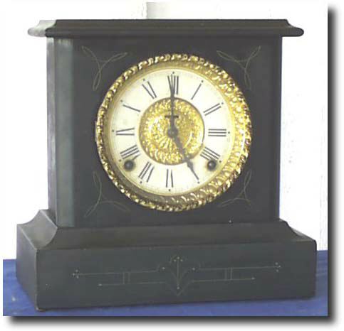 E. Ingraham Enameled Wood, circa 1904 — Antique Clocks Price Guide