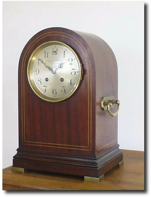 Chelsea Mahogany Bracket Clock, c. 1930? — Antique Clocks Price Guide