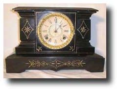 Ansonia Metal case Clock — Antique Clocks Price Guide