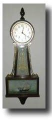 Seth Thomas Banjo clock — Antique Clocks Price Guide