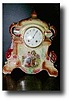 English Porcelain, w/Original French works; Chime on bell, circa 1890-1900