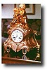 French Gold Plated Figural Clock, circa 1885
