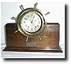 Seth Thomas Ship's Bell with Wheel Bezel, circa 1940
