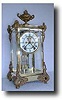 Ansonia Crystal Regulator with Open Escapement; "MARQUISE", c. 1901