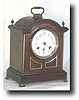 German Mahogany Bracket clock, circa 1900