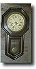 Drop Octagon wall calendar regulator, circa 1900
