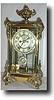 Ansonia "MARQUISE" Crystal Regulator, c. 1901