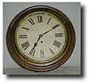 Waterbury " ALPHA" Gallery Clock, circa 1912