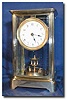 Jahresuhrenfabrik 400-day Crystal Regulator, c. 1800