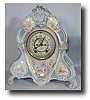 "Ansonia " LA ROCHE" Royal Bonn China Clock , circa 1900