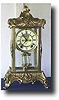 Ansonia " ZENITH" Crystal Regulator with Open Escapement, c. 1920