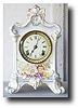 Ansonia "LaSalle" Royal Bonn China Clock , circa 1900