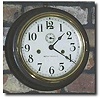 Seth Thomas 10 inche Boiler Room Gallery Wall Clock