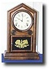 E.N. Welch Rosewood Cottage Clock, circa 1880