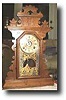 E. Ingraham " DAISY" Walnut Kitchen Clock, circa 1910