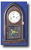 Beehive clock, circa 19th century