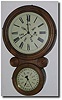 Lewis Perpetual Calendar clock, circa 1863-1869
