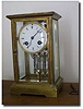 French Crystal Regulator, c. 1890