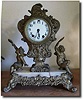 Gilbert "CROWN" Figural Clock, c. 1910