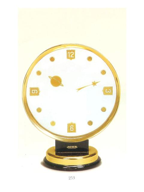 Fine and interesting electric mystery clock. Jaeger, Swiss, circa 1955. — Antique Clocks Price Guide