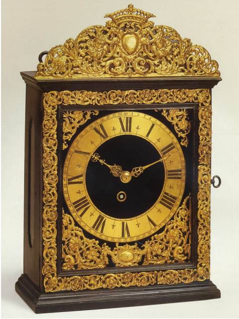 Very fine and rare ebonized hour-striking, early "Religieuse" pendulum wall clock. Nicolas Gribelin, Paris, circa 1680. — Antique Clocks Price Guide