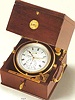 Two-day marine chronometer with winding indicator, circa 1860.