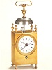 Fine eight day-going "Capucine" alarm clock. France, circa 1810. Fine