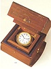 Fine brass "torpedo" deck watch, Patek, Philippe & Cie., sold on July 31, 1934.