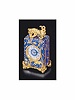 Small gilt brass and enamel carriage clock. French, made for the Chinese Market, circa 1890.