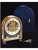18K gold and rock crystal, eight day going, humpbacked, skeleton carriage clock, Breguet, completed in May 1983,