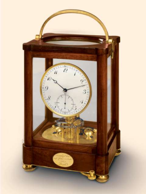 Extremely rare and highly important mahogany and gilt bronze Pendule Marine; Breguet, finished December 1808 — Antique Clocks Price Guide