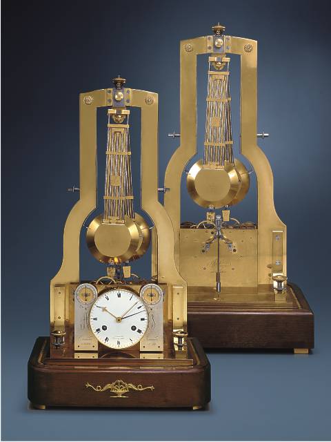 Unique and spectacular astronomical, 3 week-going, double overhanging pendulum, "resonance" mantle regulator;Antide Janvier, c. 1810 — Antique Clocks Price Guide