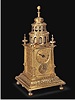 Fine gilt bronze, triple-train, hour- and quarter-striking Renaissance table clock. Germany, circa 1640.