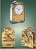 Very fine and rare, silver "hump-back", eight day going, Grande et Petite Sonnerie carillon carriage clock with alarm, double calendar and special escapement. Breguet, c. 1843