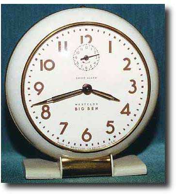 Westclox Big Ben Style 5 Chime Alarm, Dated 1948 — Antique Clocks Price Guide